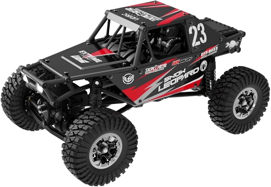 Amazon.co.jp: P.D UDIRC 2.4GHz 4WD 1/24 RTR スノーレオパード 比例